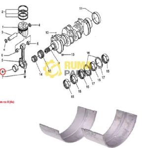 METAL DE BIELA STD 1C020-22334